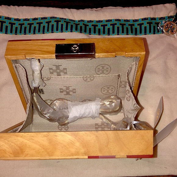 Tory Burch Color Cube Minaudiere - Picture 3 of 9